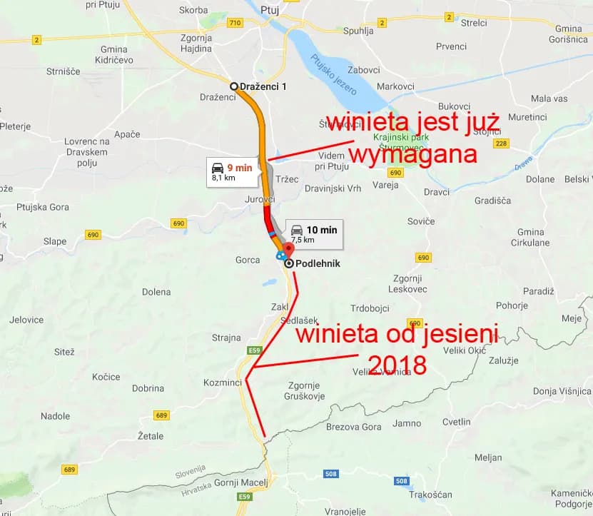 Jak ominąć płatną autostradę w Słowenii i zaoszczędzić pieniądze